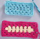 Crocheted Granny Rectangle